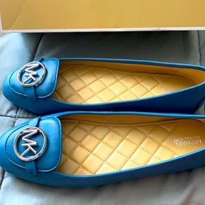 NEW Michael Kors Lillie Moc Dark Chambray